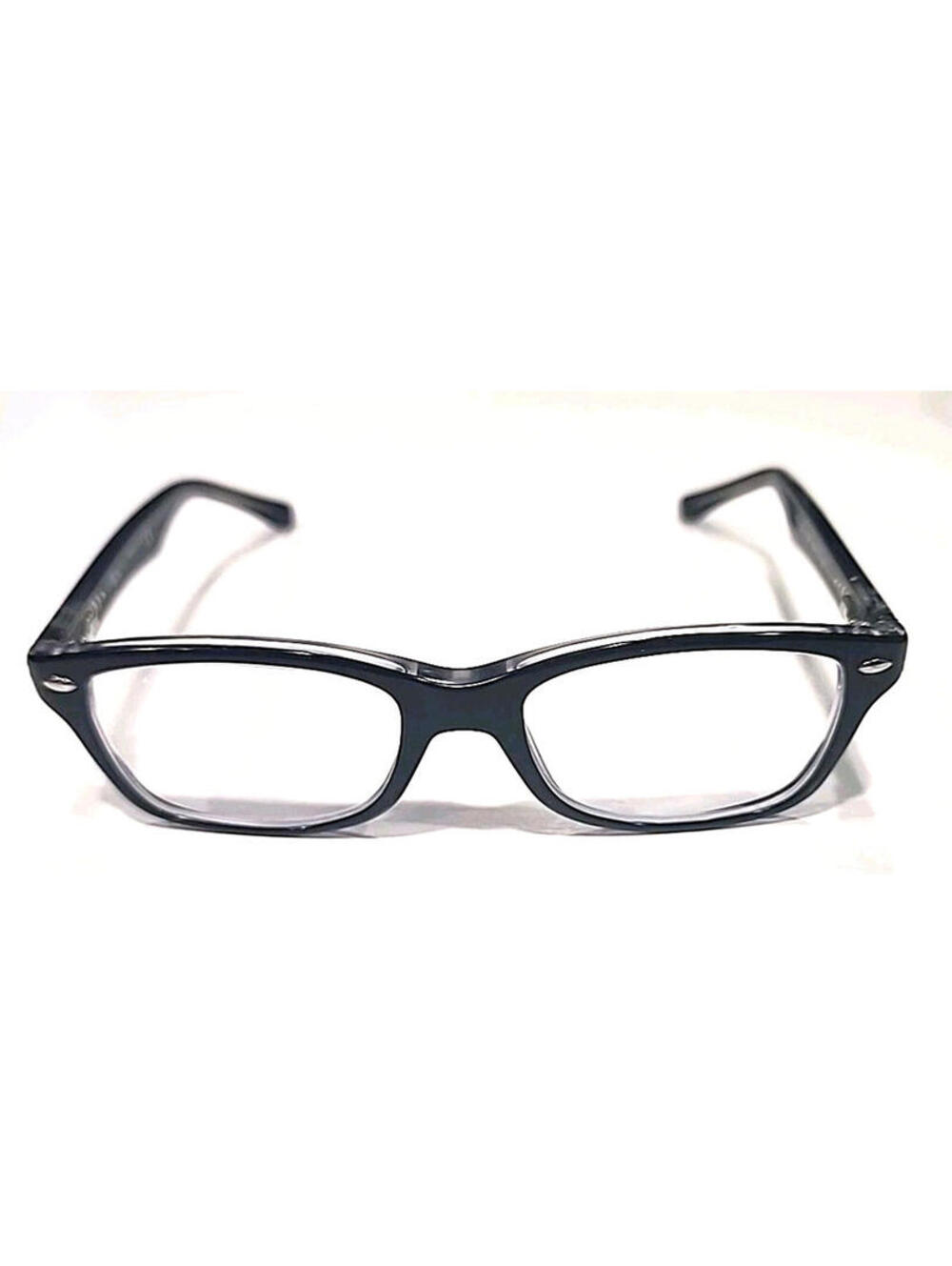 Ray Ban Jr RB1531 3529 Boys Black Square Eyeglasses Frame 48-16 130